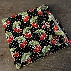 Cherry Print Scrap Fabric